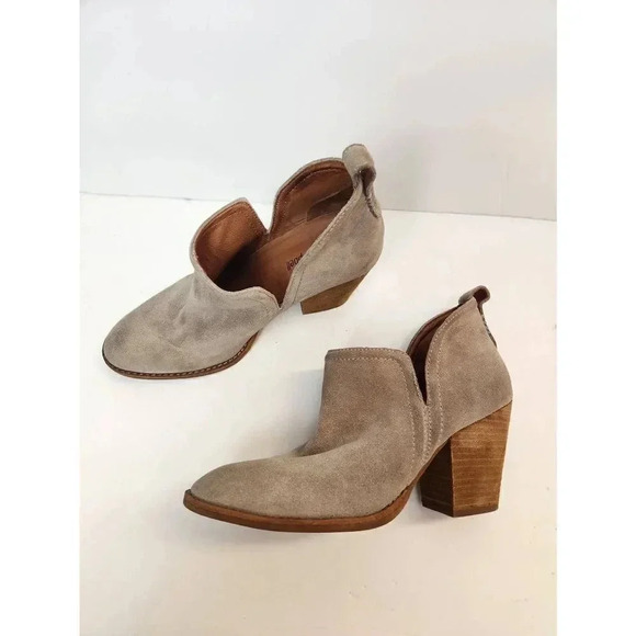 Jeffrey Campbell Bootie Gray Tan Size 8 - Picture 5 of 9